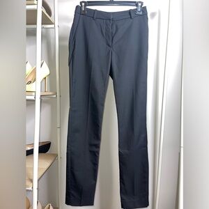 H&M black straight leg trousers size 2